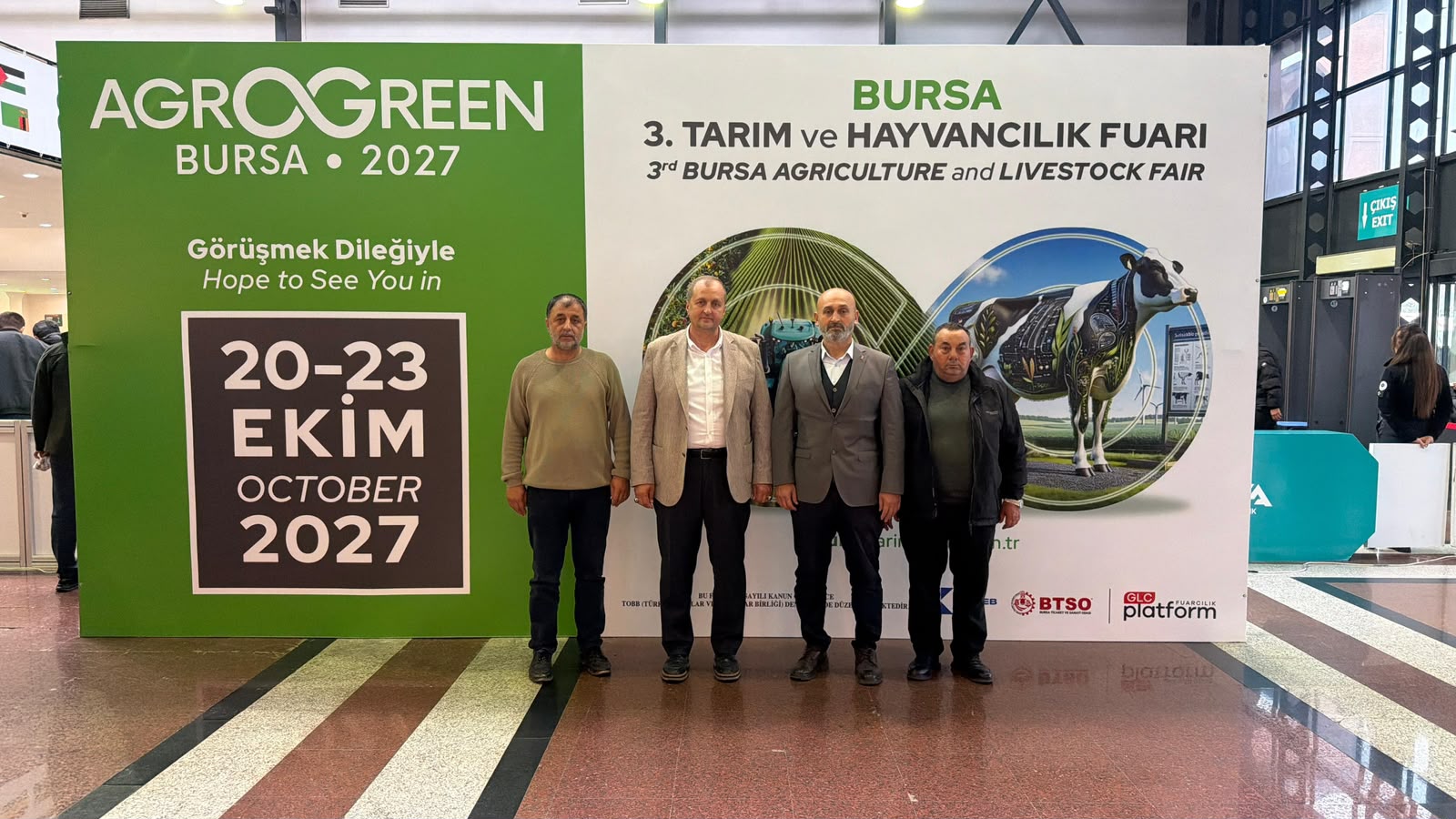 Başkan Usta'dan Bursa Tarım ve Hayvancılık Fuarı'na Ziyaret