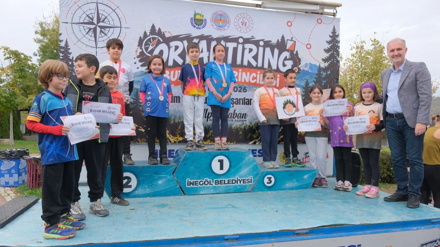 İnegöl Belediyesi Oryantiring İl Müsabakalarına Ev Sahipliği Yaptı