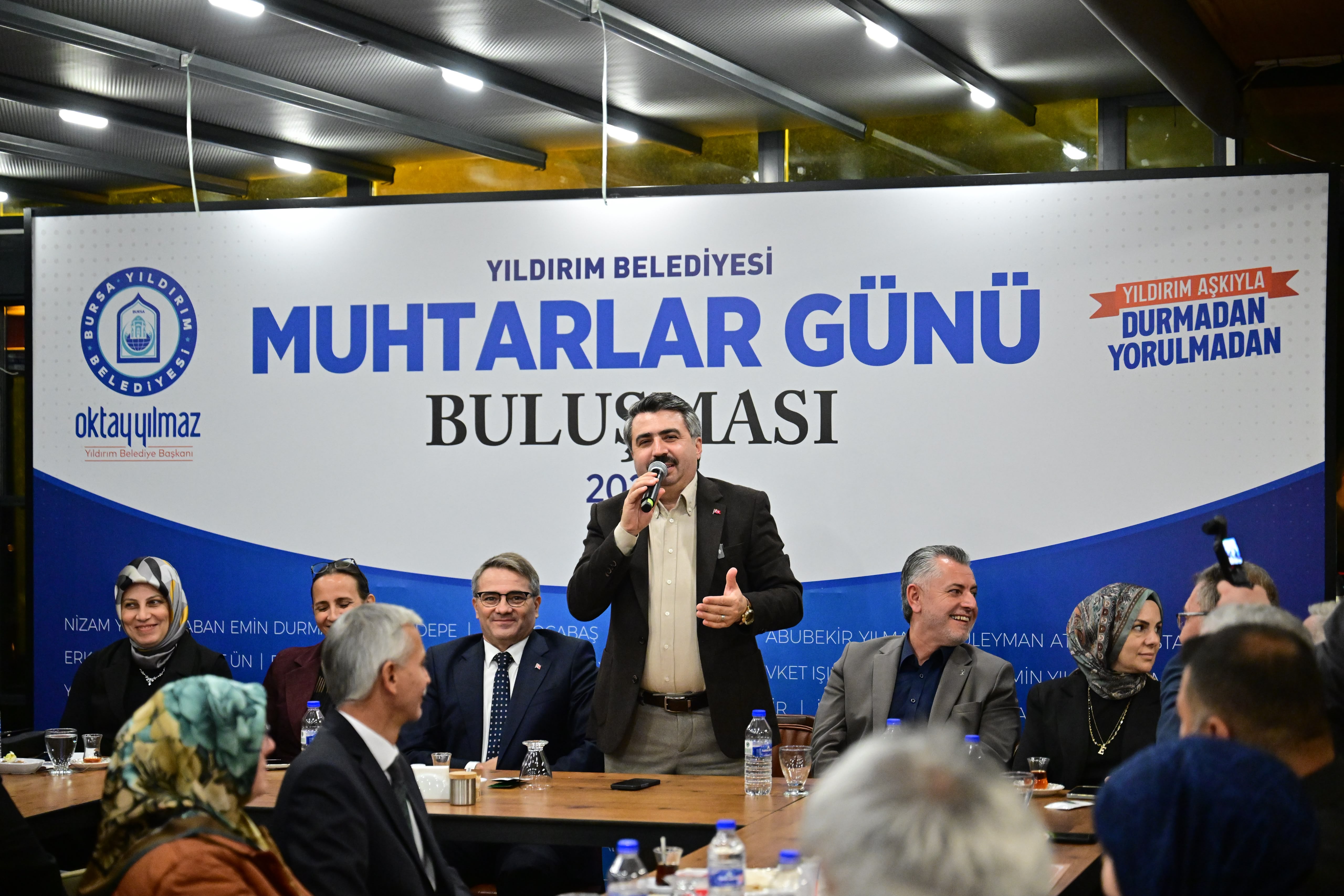 YILDIRIM’DA MUHTARLAR GÜNÜ BULUŞMASI