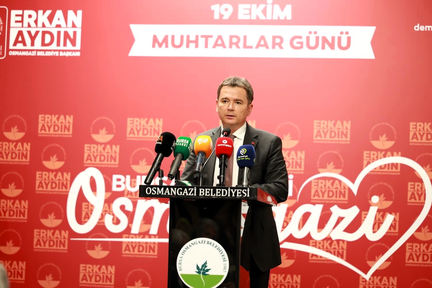 Başkan Aydın’dan Muhtarlarla Güç Birliği