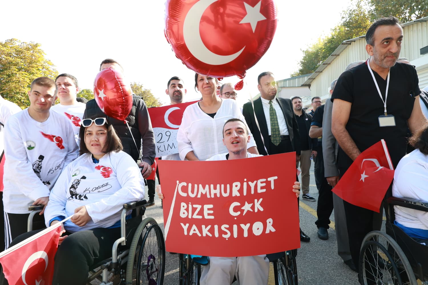 Osmangazi’de Cumhuriyet Coşkusu Engel Tanımad