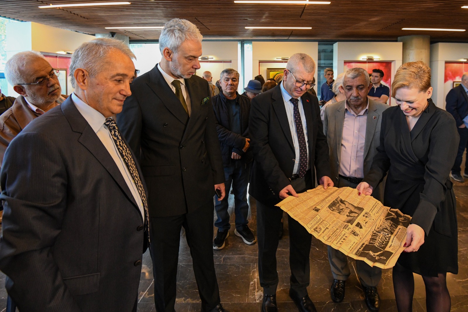 Osmangazi'de Cumhuriyet ve Atatürk Sevgisi Sergiyle Ölümsüzleşti