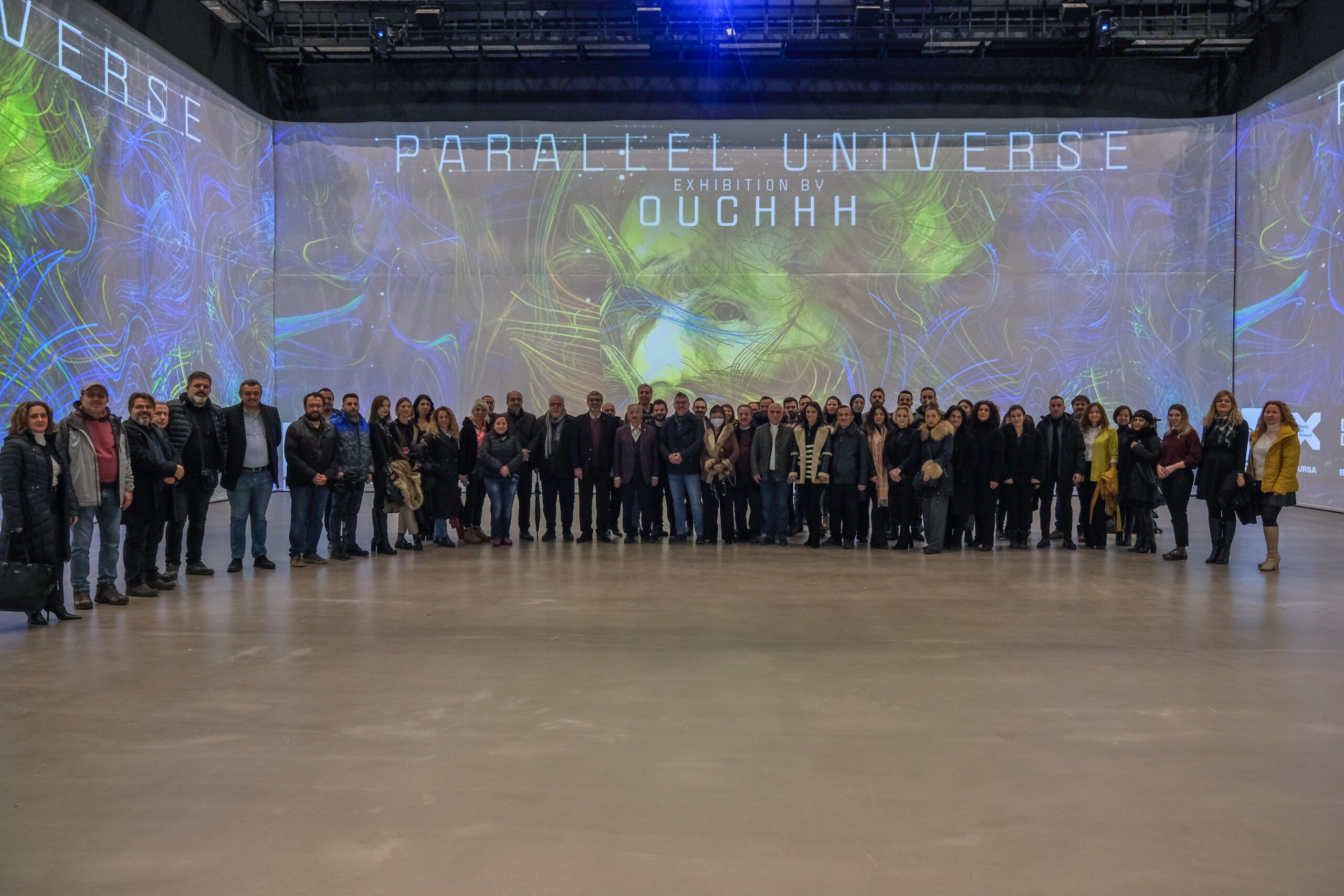GAZETECİLER DOWNTOWN’DA DİJİTAL SANAT SERGİ DENEYİMİ YAŞADI