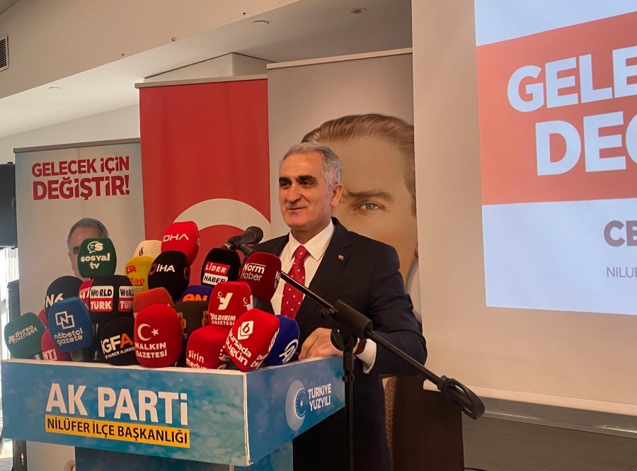 ÇOLAK: 'DAHA İYİ BİR NİLÜFER'DE YAŞAYALIM'