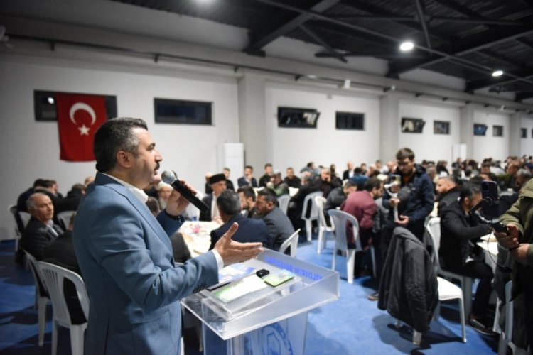 BAŞKAN YILMAZ İFTARDA VATANDAŞLARLA BİR ARAYA GELDİ