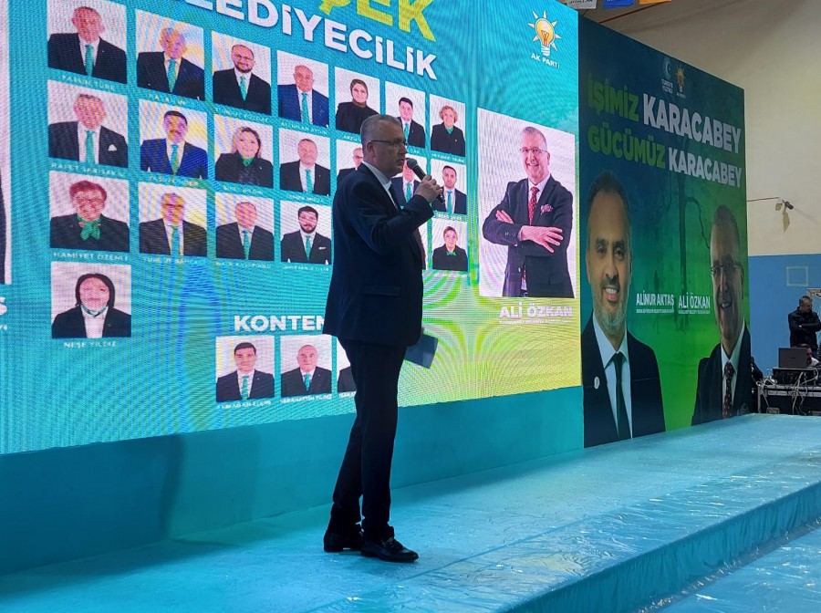 BAŞKAN ÖZKAN, PROJELERİNİ TANITTI
