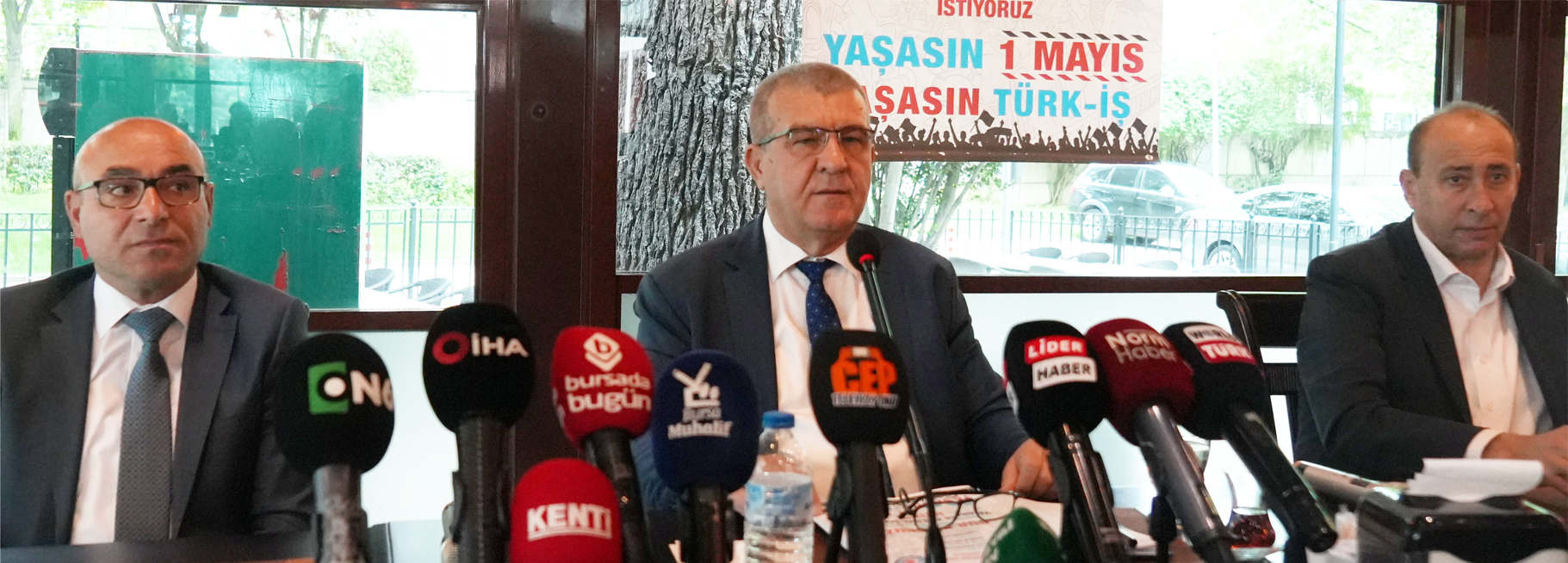 TÜRK-İŞ SENDİKASI 1 MAYIS'I BURSA'DA KUTLAYACAK