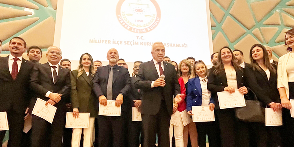 NİLÜFER'DE ŞADİ ÖZDEMİR DÖNEMİ BAŞLADI