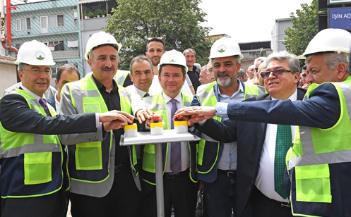 BAŞKAN AYDIN HİZMETLERLE BAŞLADI