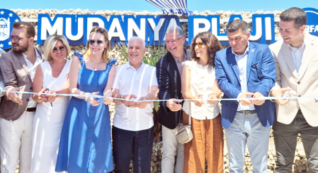 BURSA'YA YAKIŞAN PLAJ HİZMETE AÇILDI