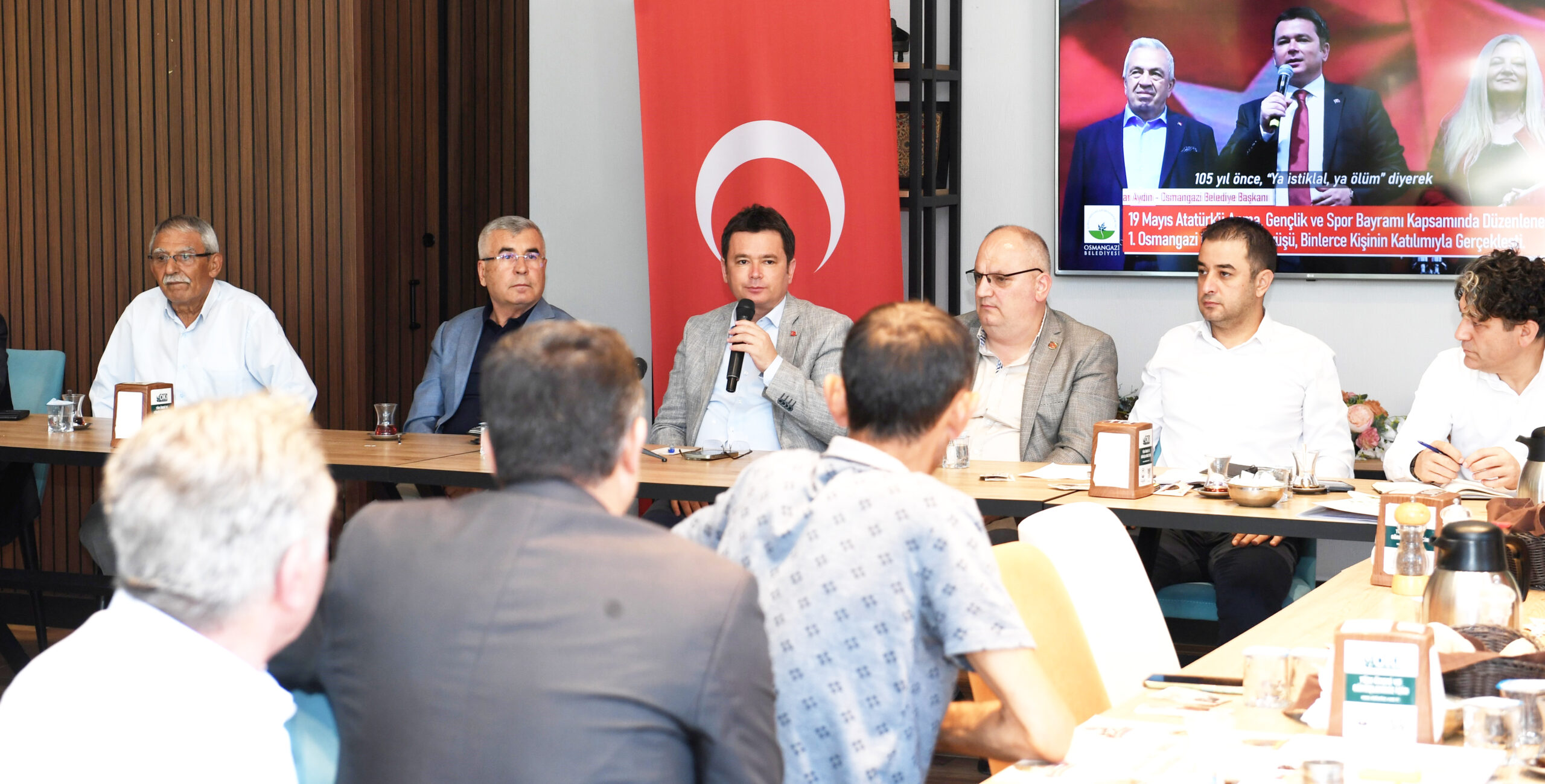 BAŞKAN AYDIN: EN SOMUT HİZMETLER OSMANGAZİ'DE