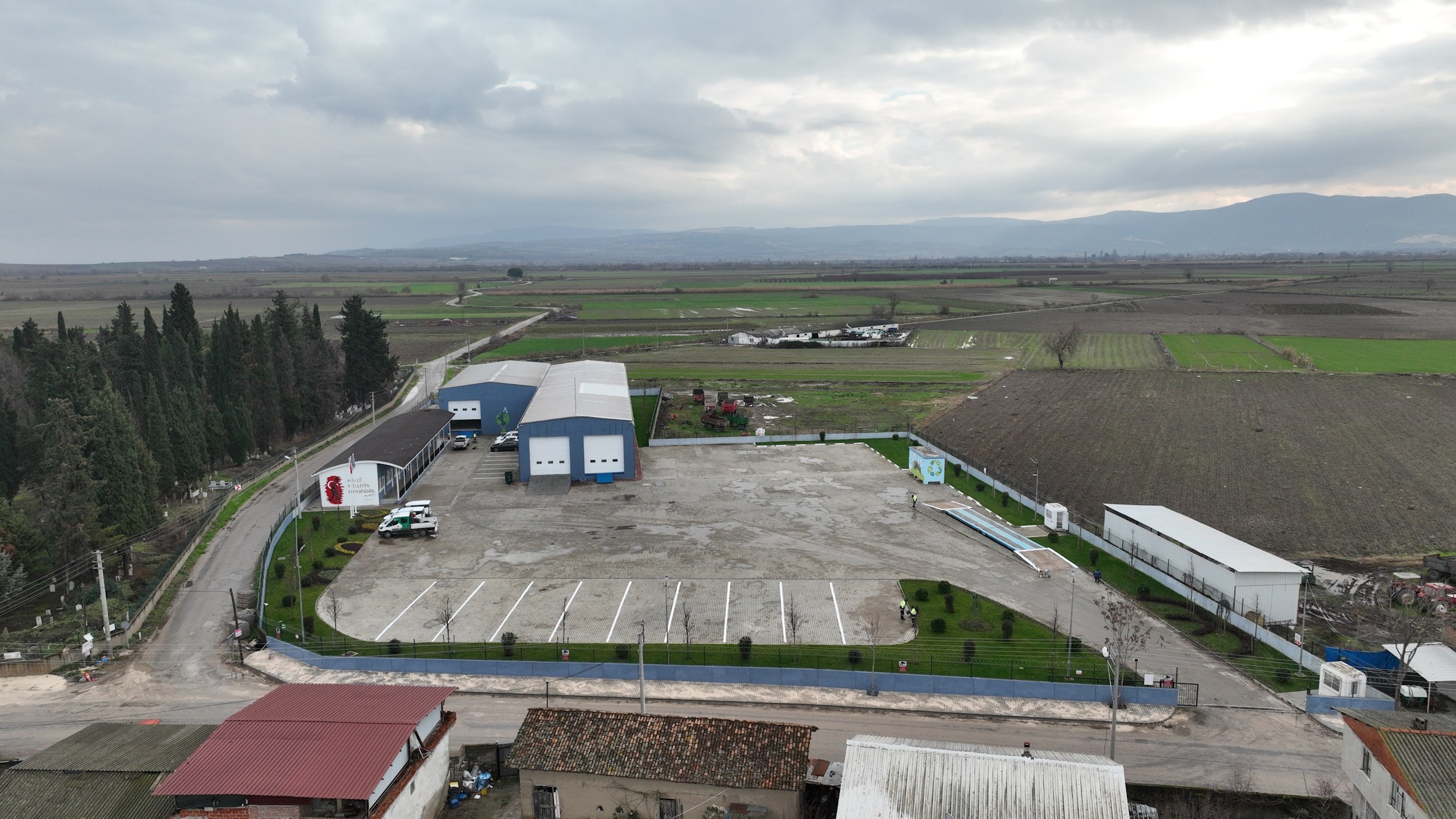 BÜYÜKŞEHİR'DEN TARIM İÇİN ÖRNEK TESİS