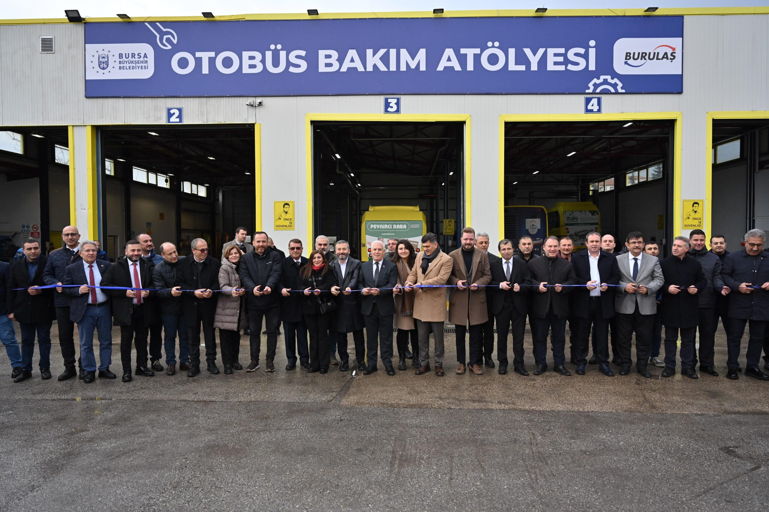 BURSA'DA ULAŞIM FİLOSU BÜYÜYOR, HİZMET AĞI GÜÇLENİYOR