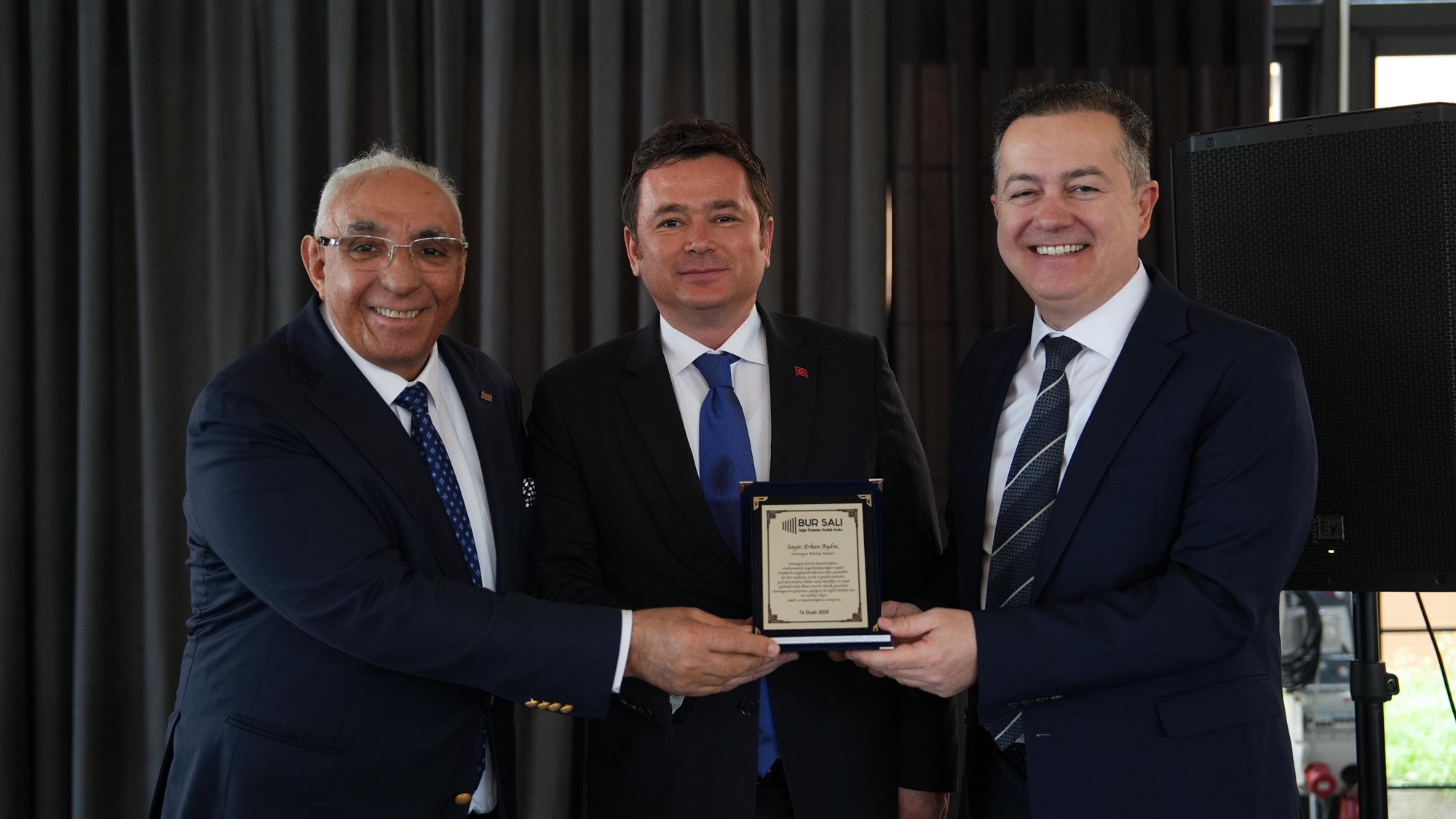 BAŞKAN AYDIN, İŞ İNSANLARI İLE BİR ARAYA GELDİ