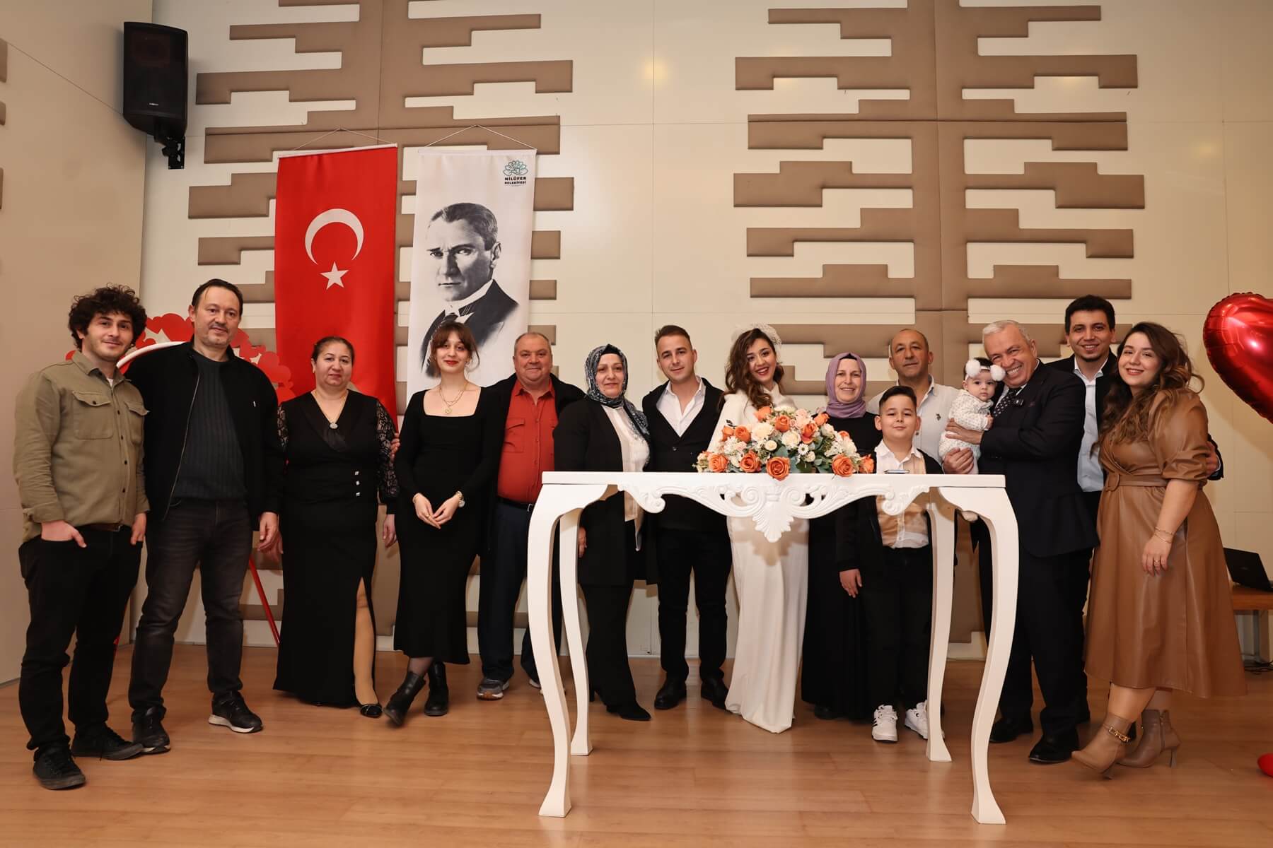 Sevgililer Günü nikahları Başkan Şadi Özdemir’den