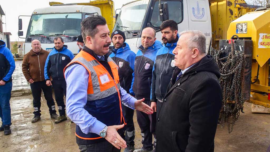 YENİŞEHİR BELEDİYESİ KAR SINAVINI BAŞARIYLA TAMAMLADI