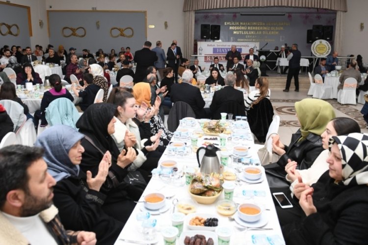 Osmangazi Belediyesi'nden şehit ve gazi ailelerine iftar