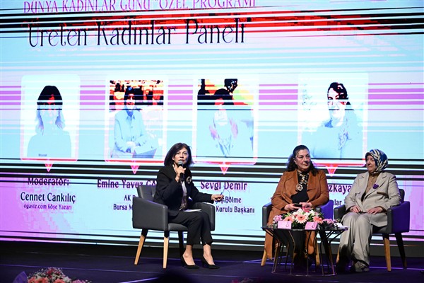 Yıldırım’da "Üreten Kadınlar Paneli” düzenlendi