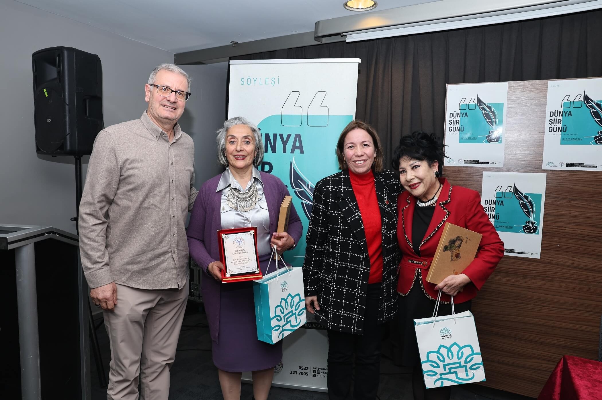 Buyaz Şiir Onur Ödülü Bilsen Başaran’a verildi