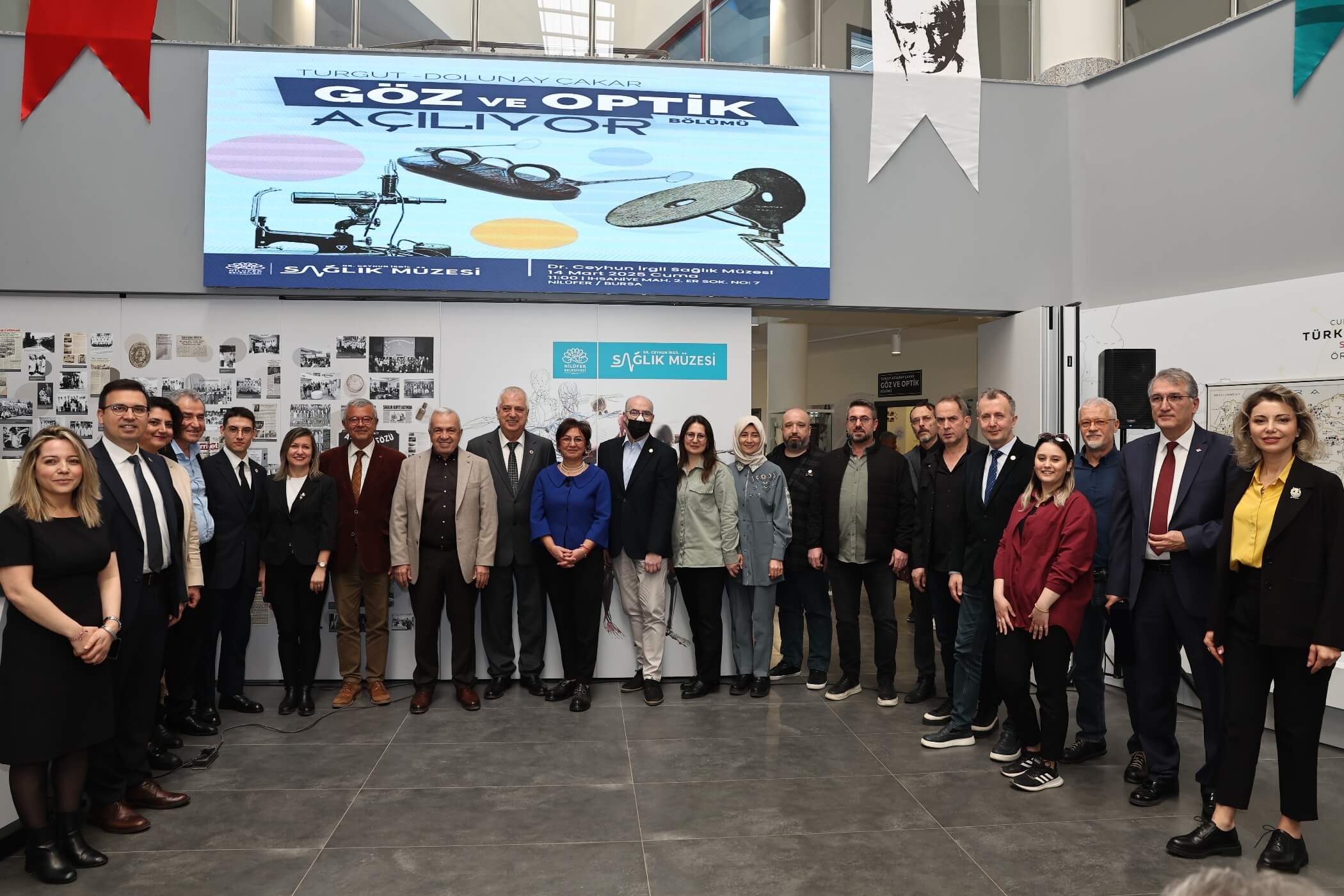 Sağlık Müzesi’nde Göz ve Optik Bölümü açıldı