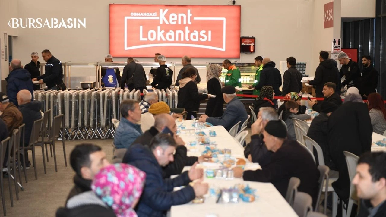 Osmangazi'de İftar Sofralarında Ramazan Bereketi