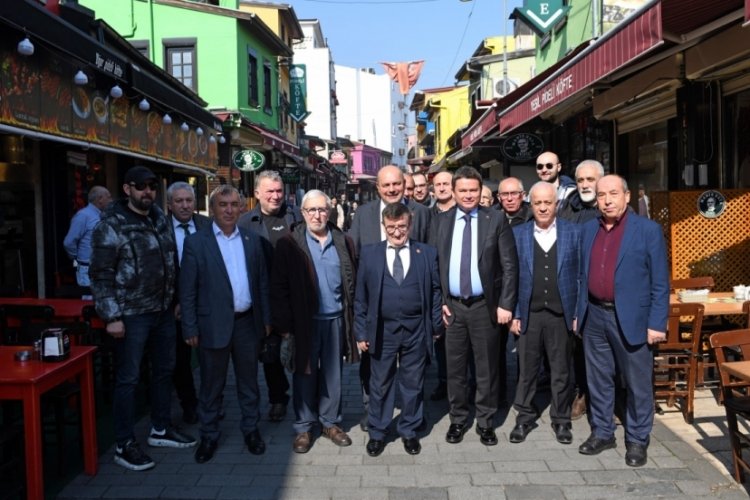 Başkan Aydın, Kayıhan Çarşısı esnafı ile buluştu