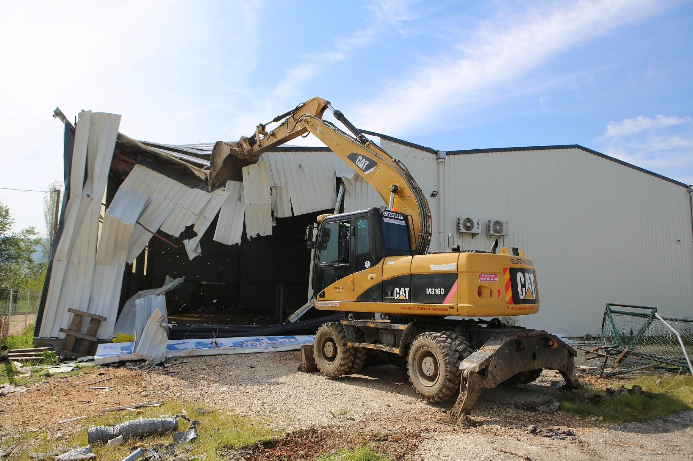 Nilüfer Belediyesi kaçak yapılarla mücadelede kararlı
