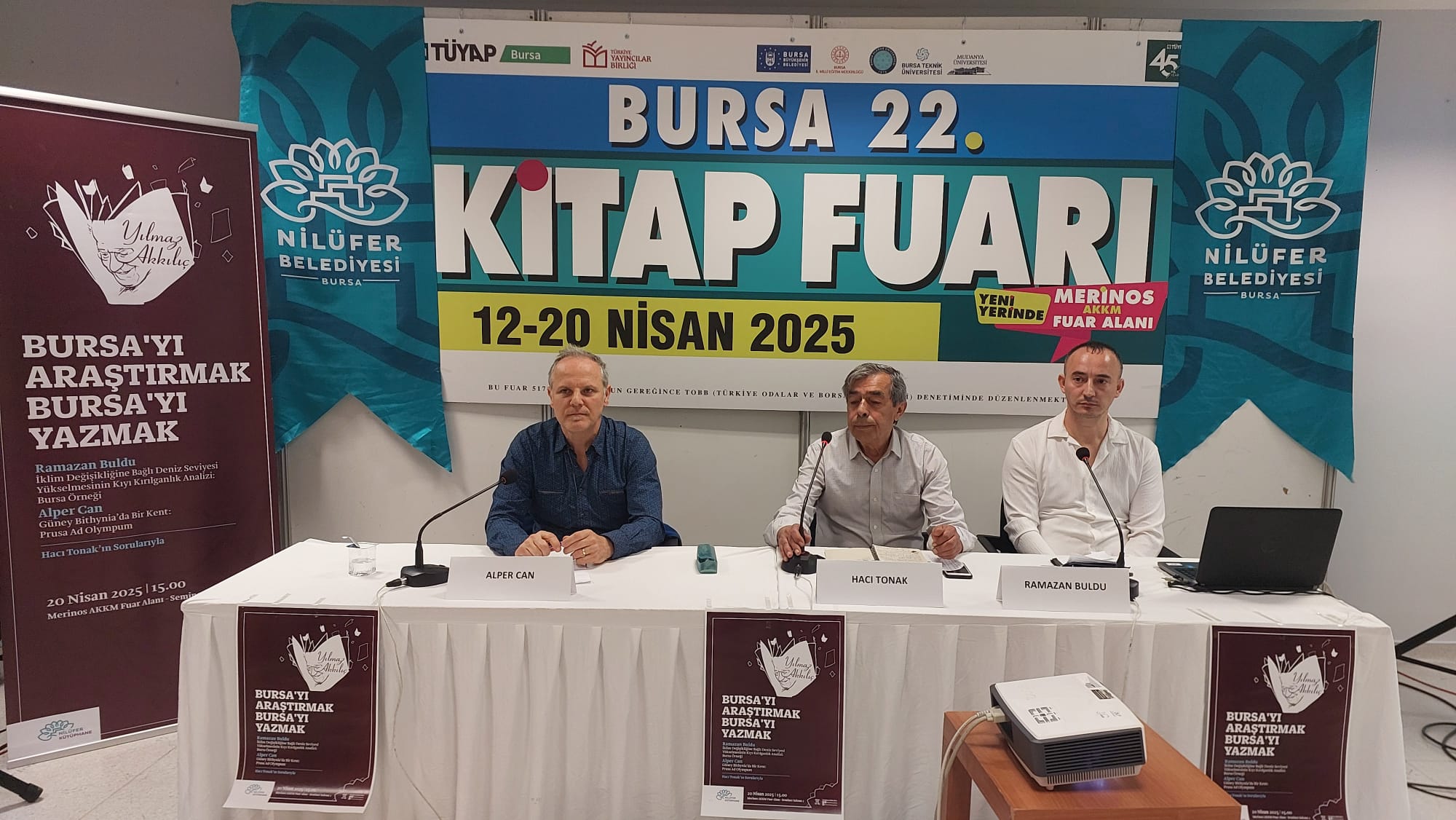 Kitap Fuarı'nda  “Bursa'yı Araştırmak Bursa'yı Yazmak" söyleşisi
