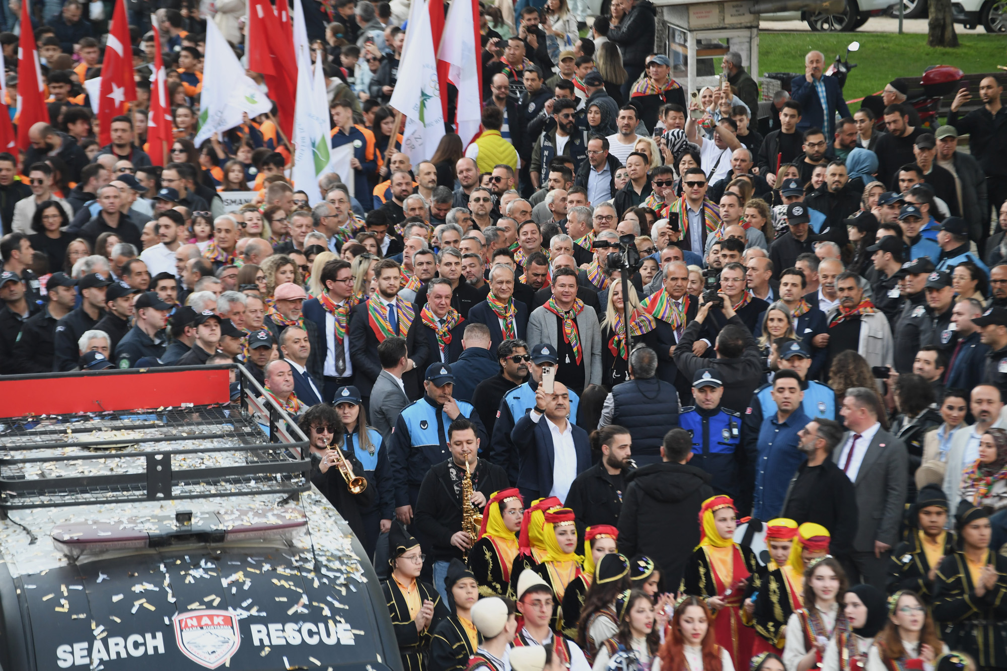 Bursa’yı fetih coşkusu sardı