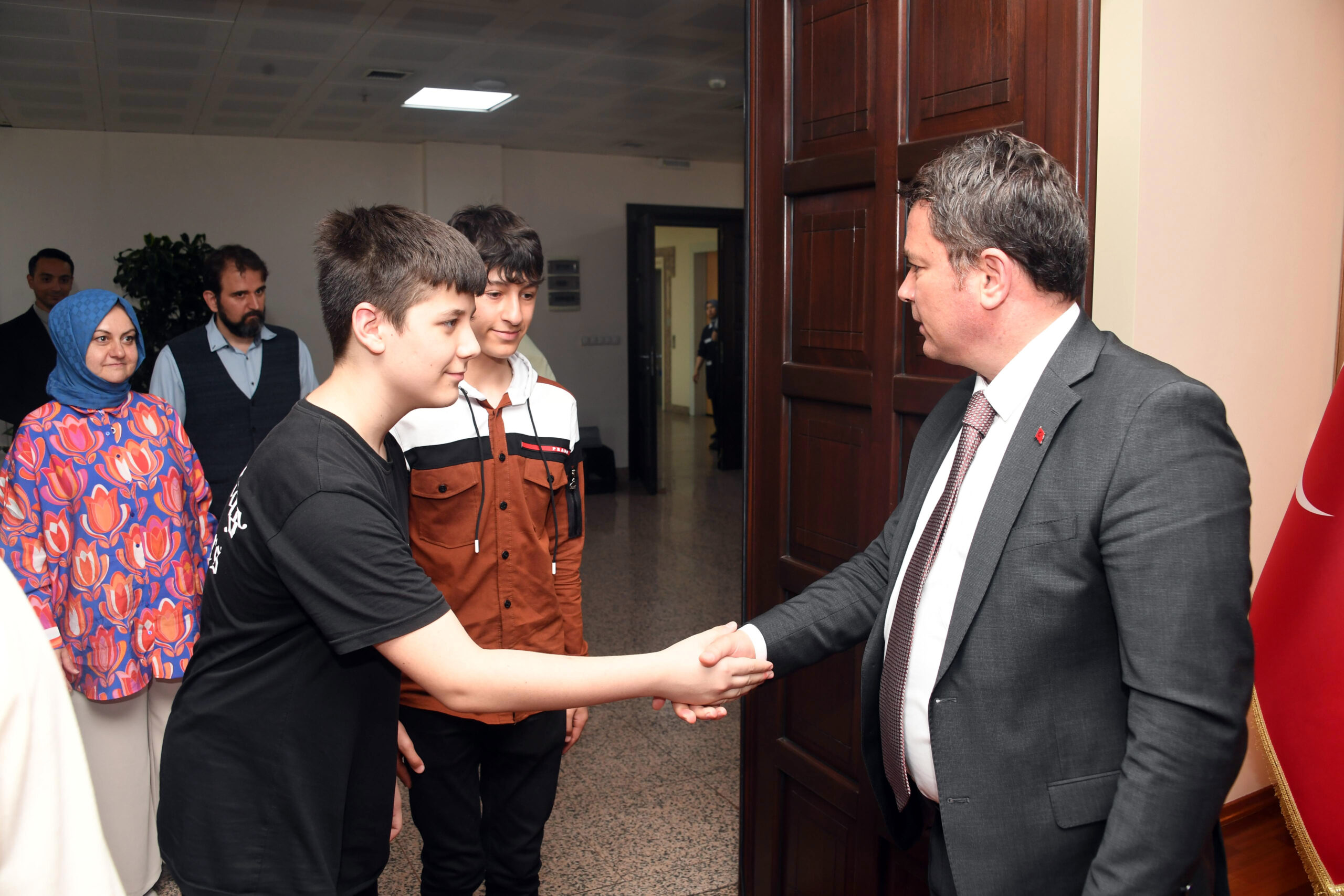 Başkan Aydın, LGS’ye hazırlanan öğrencileri ağırladı