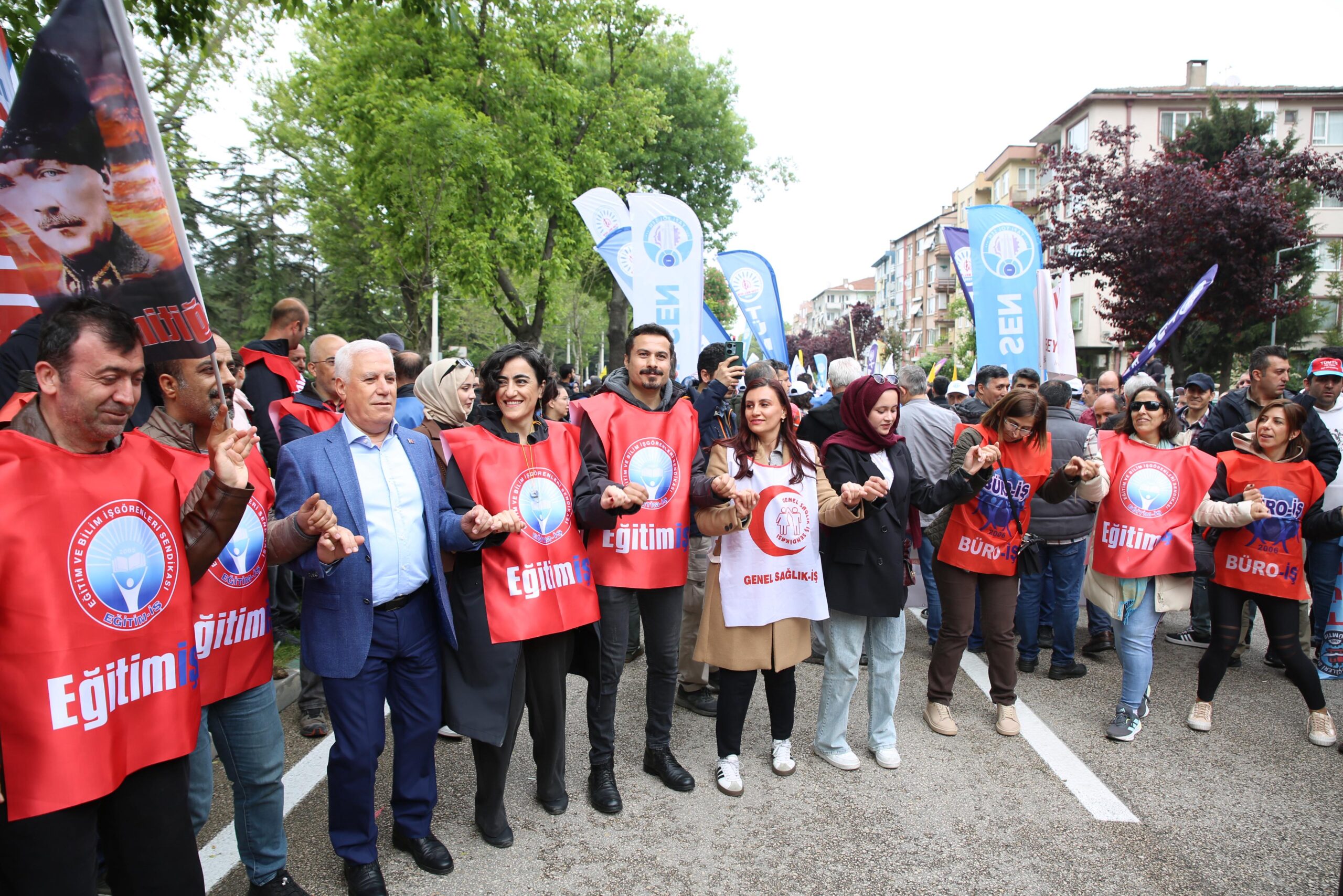 Bursa’da 1 Mayıs coşkusu
