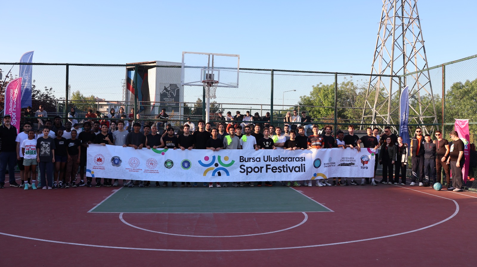 Bursa Uluslararası Spor Festivali’nde ‘sokak basketbolu’ heyecanı
