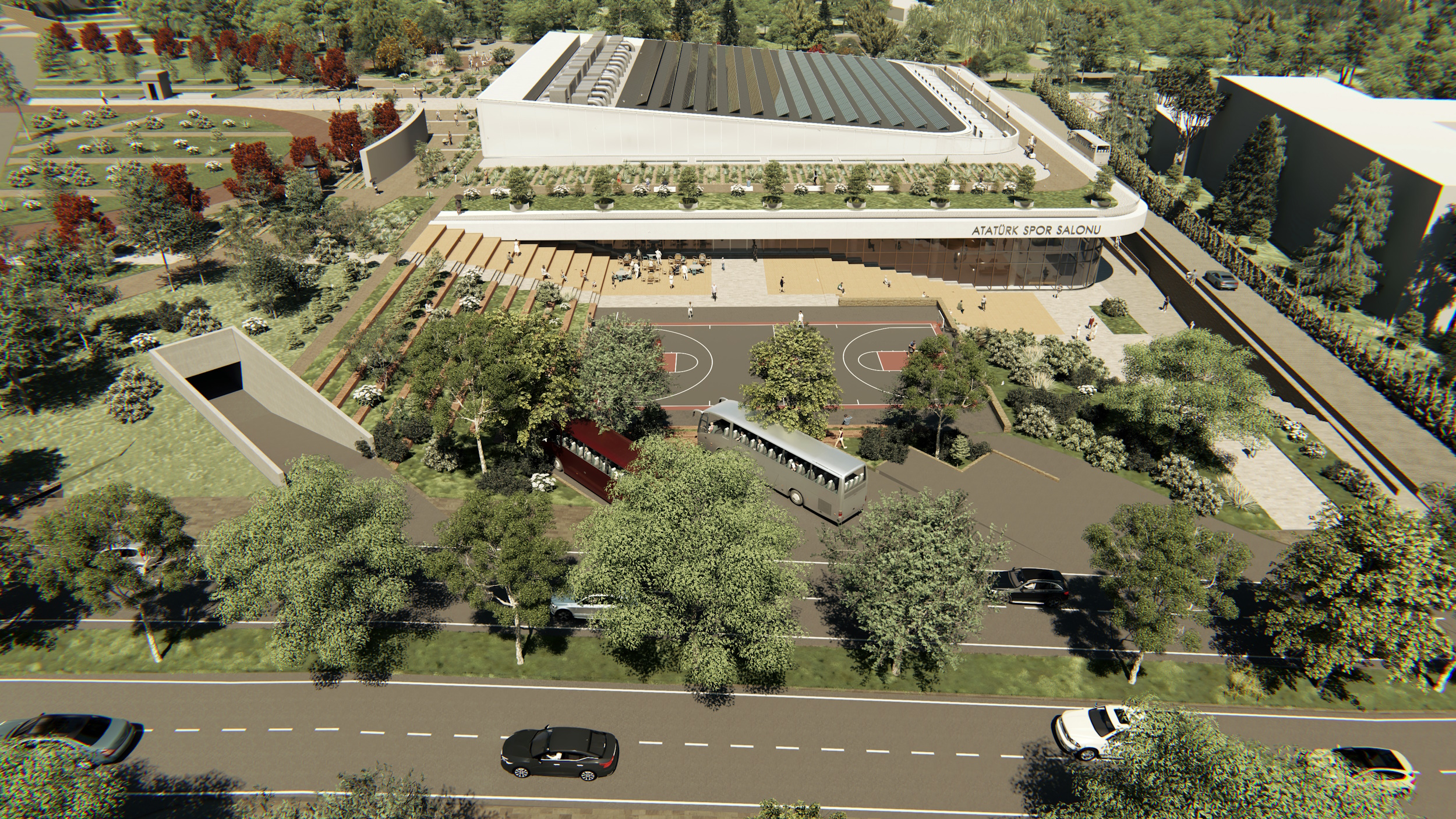 Atatürk Spor Salonu’nun temeli törenle atıldı
