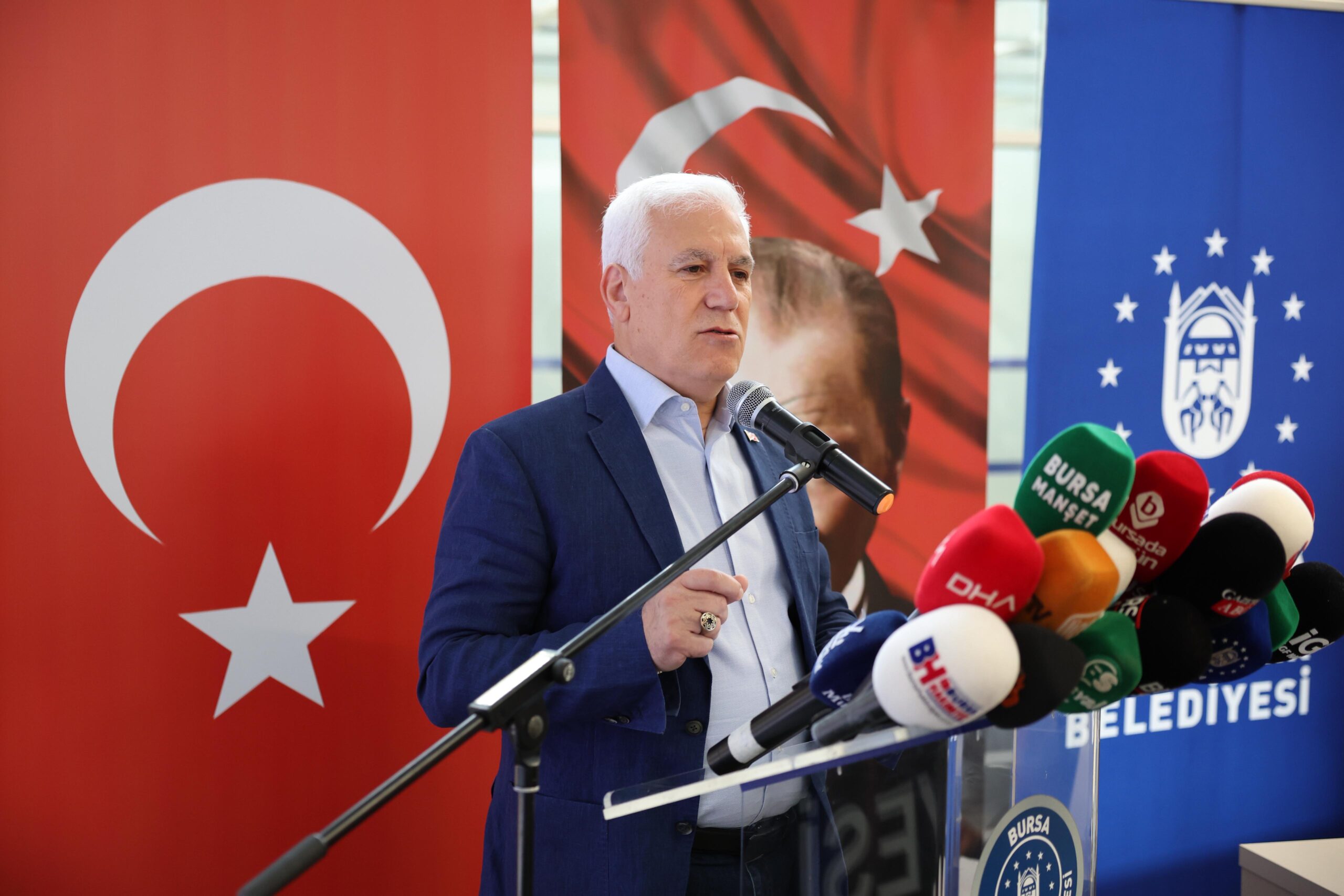 Başkan Bozbey; "Bursalıların da çalışma arkadaşlarımızın da haklarını koruyoruz'