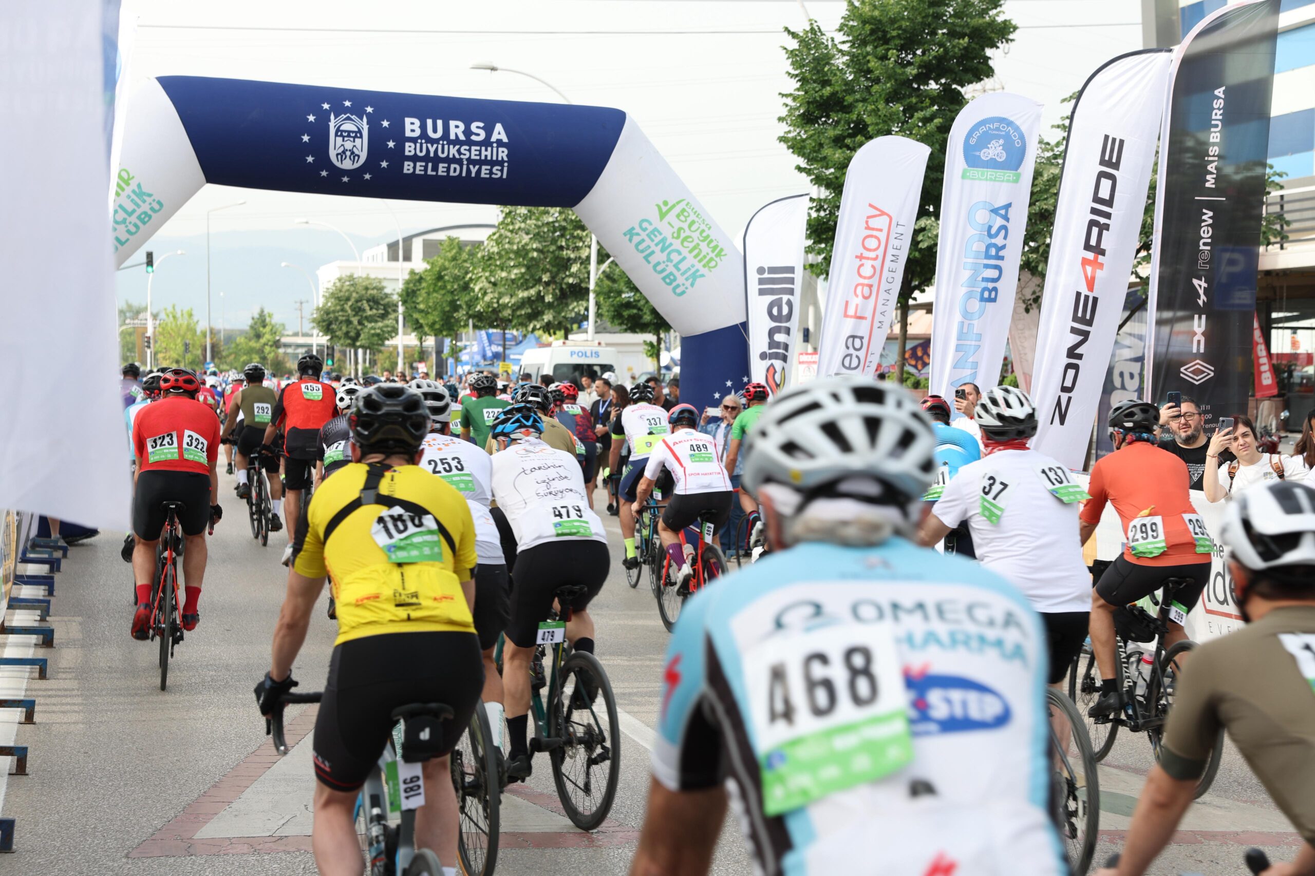 Gran Fondo Bursa heyecanı başladı