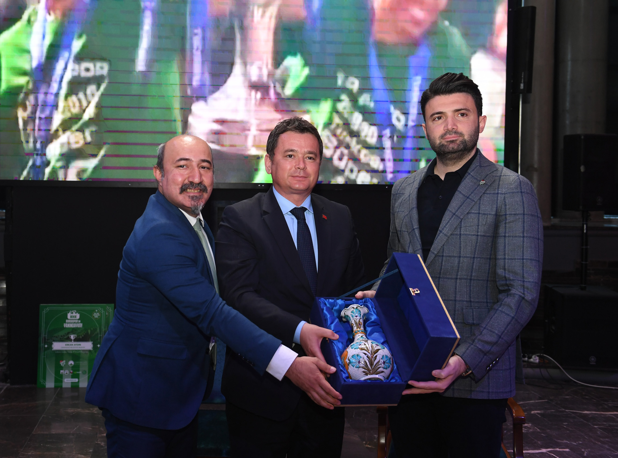 Başkanlar Osmangazi’de Bursaspor’u konuştu