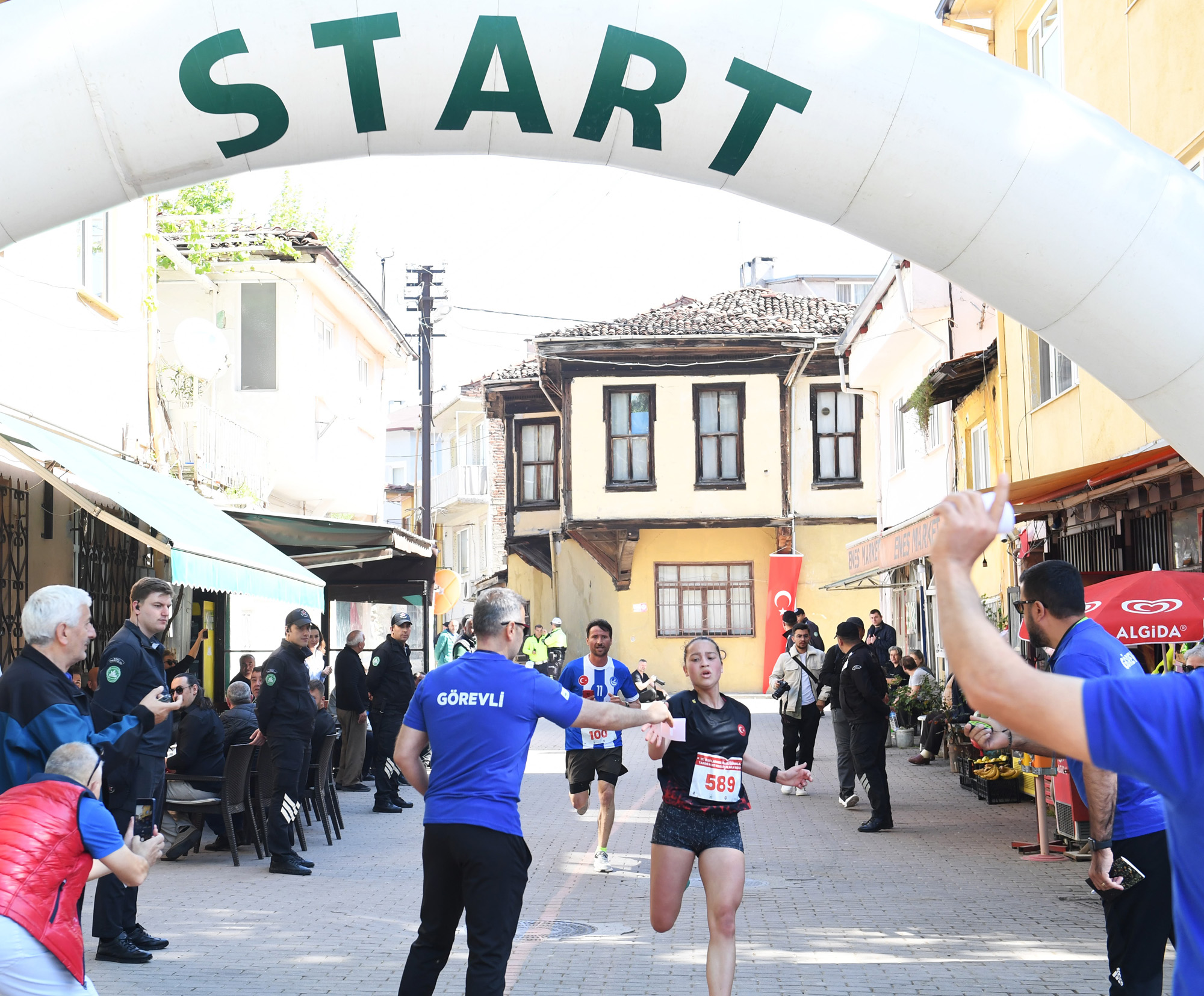 Osmangazi’de spor ile tarihi buluşturan koşu