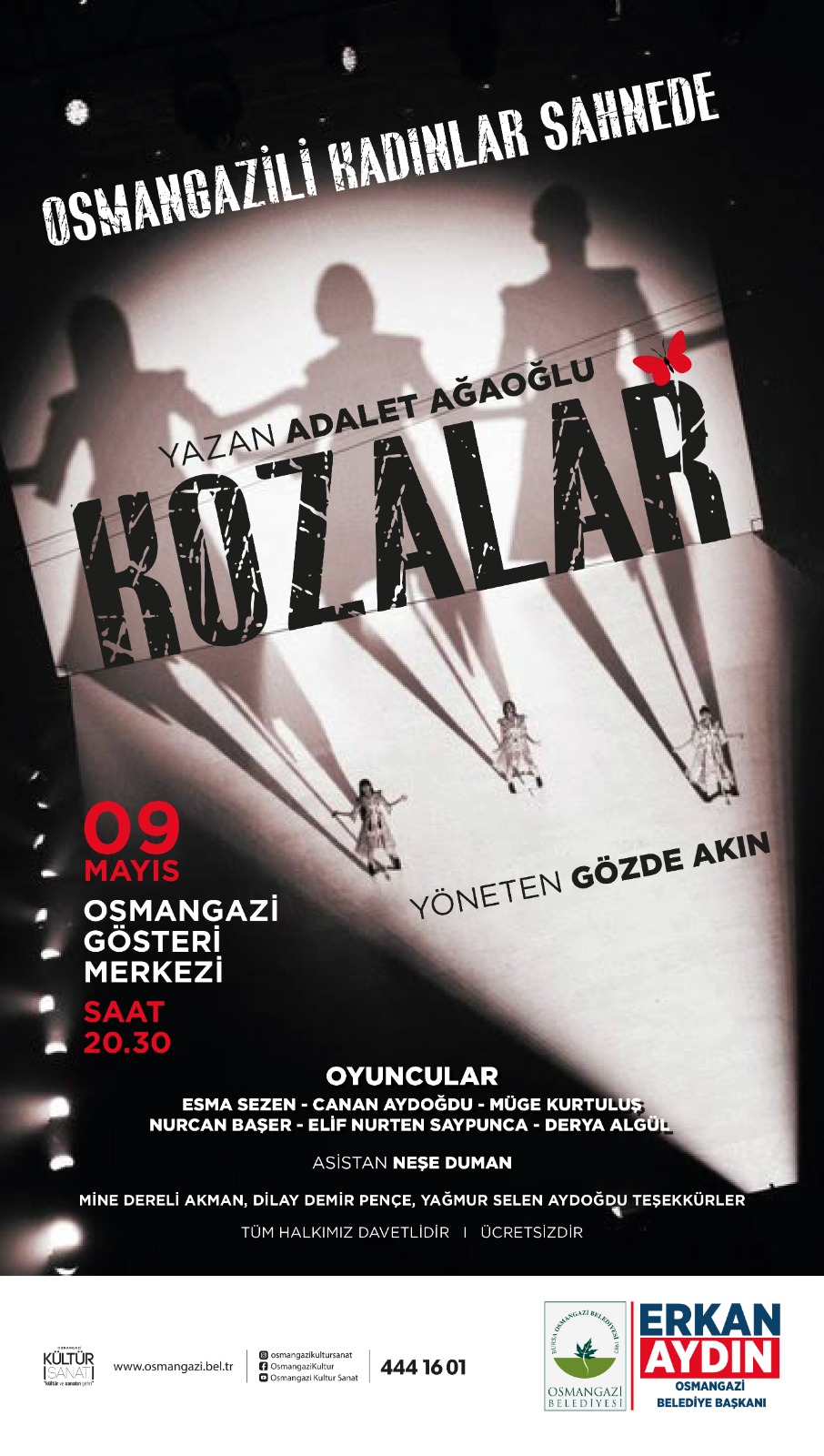 Kadınların sesi sahnede yükselecek