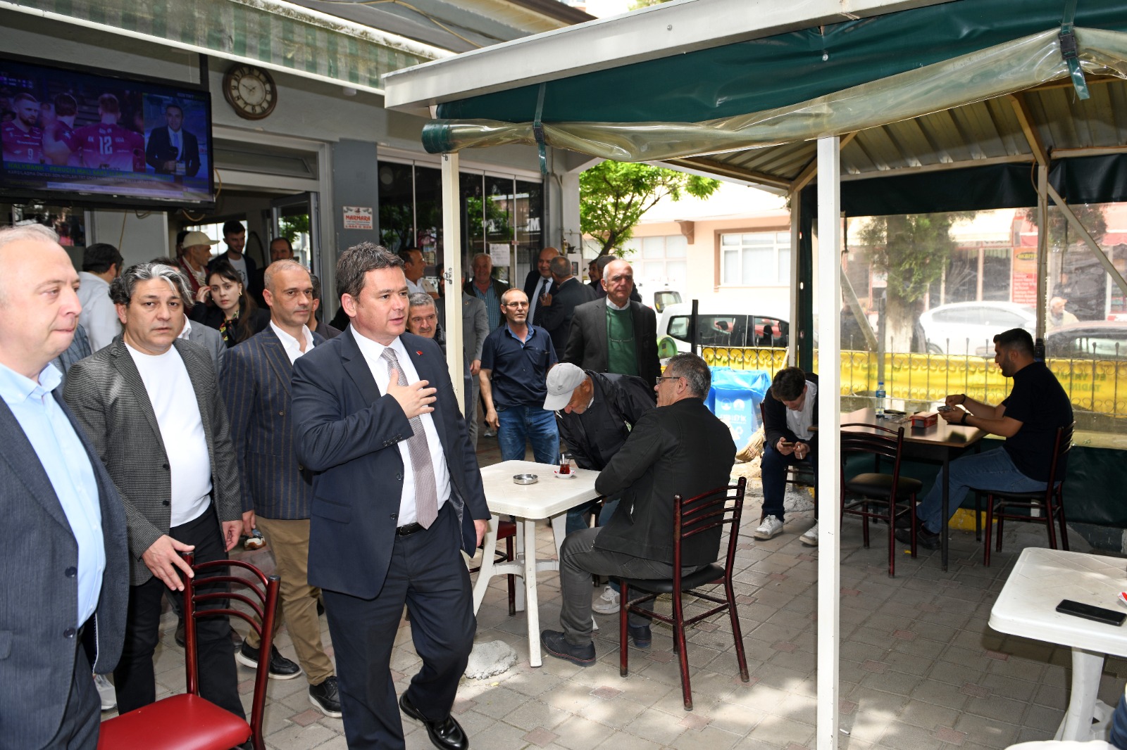 Başkan Aydın’dan Demirtaş Barbaros Mahallesi’ne ziyaret