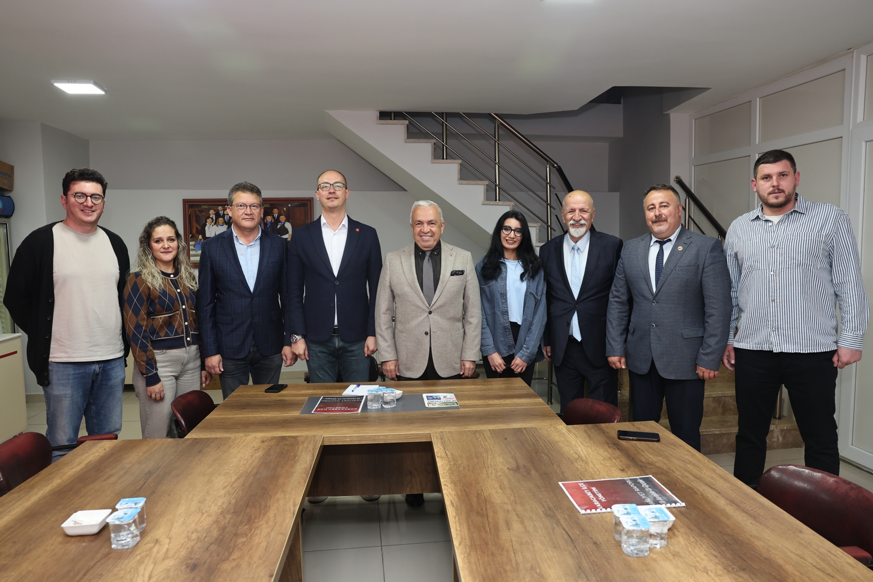 BAŞKAN ŞADİ ÖZDEMİR'DEN İŞ BİRLİĞİ ZİYARETLERİ