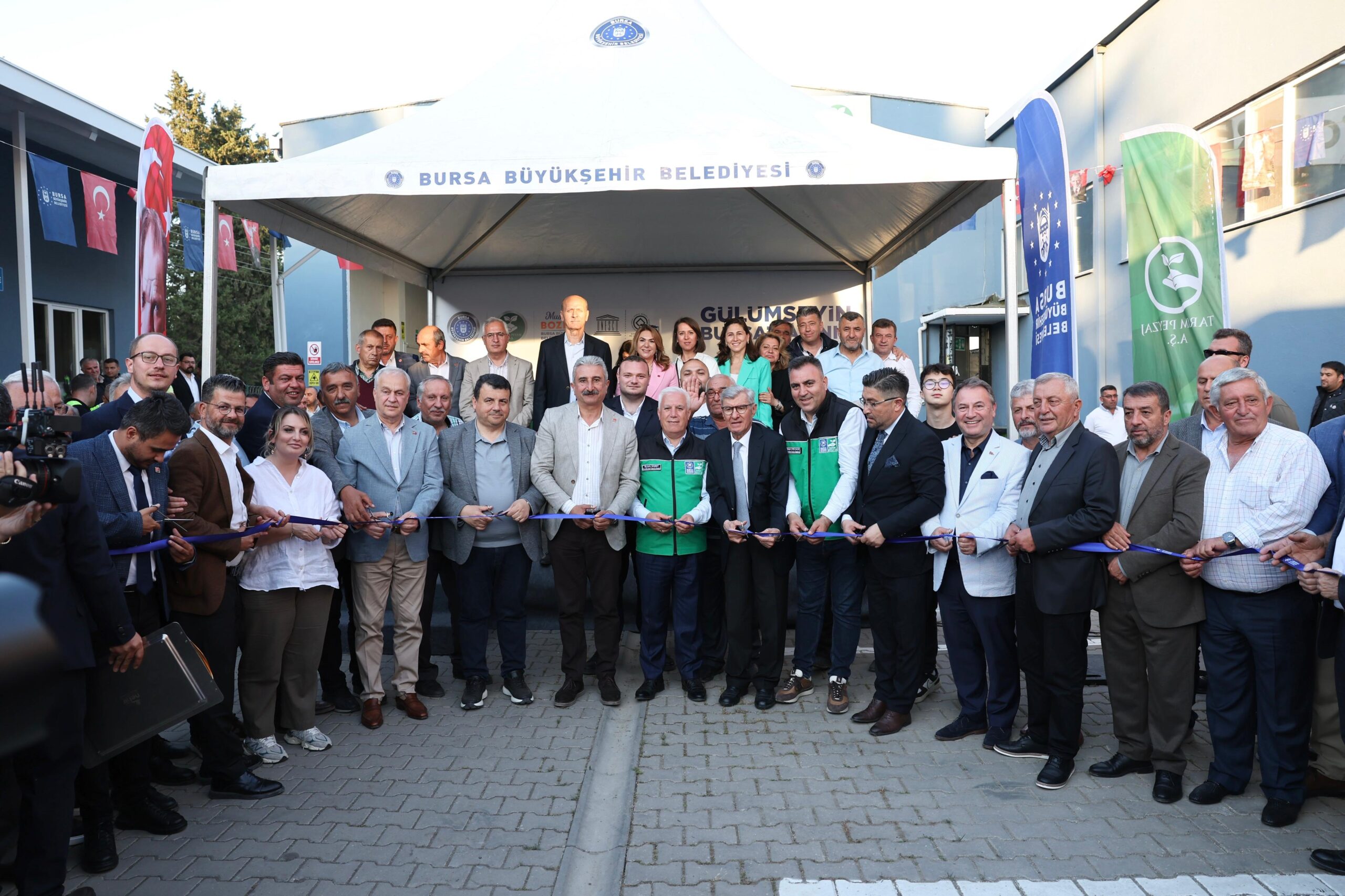 Bursa Büyükşehir Belediyesi, Sıvı Gübre Tesisi'ni hizmete açtı