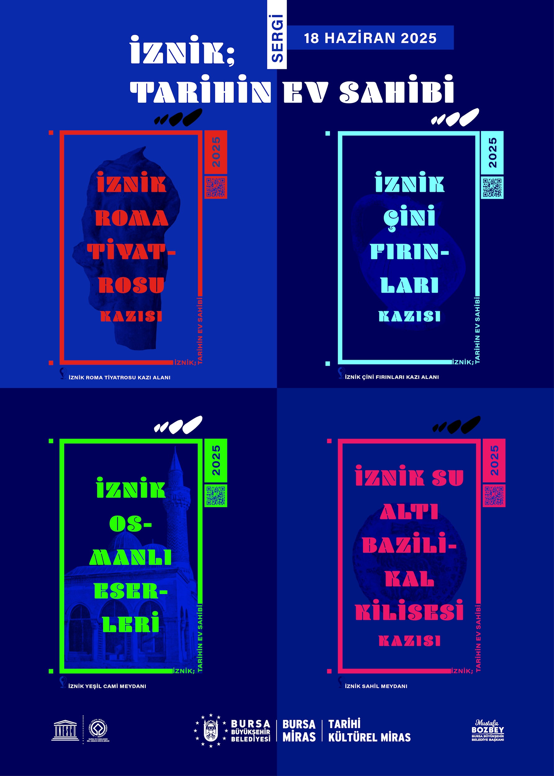 "İznik: Tarihin Ev Sahibi Sergileri” ziyarete açılıyor