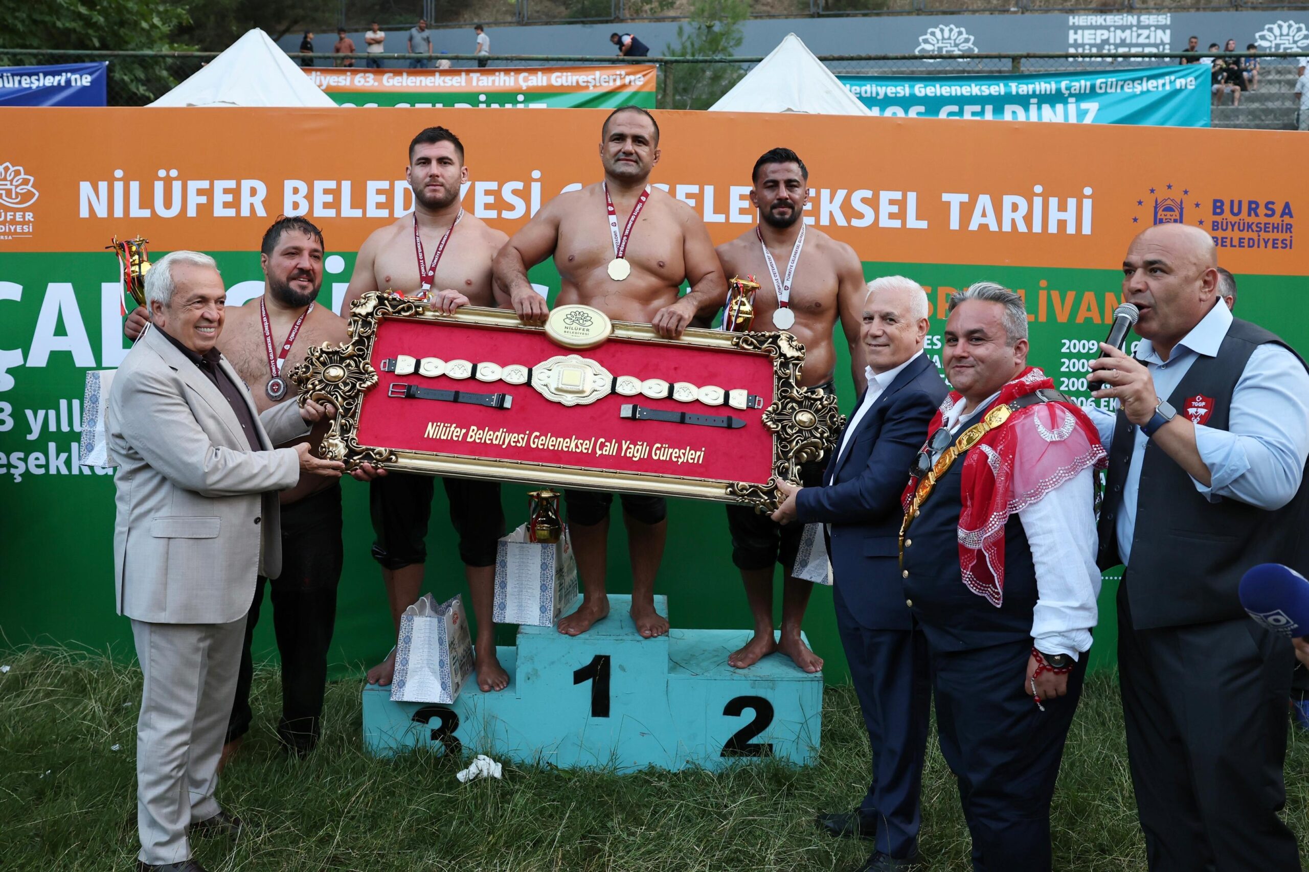 Bursa’da, 63. Tarihi Çalı Yağlı Güreşleri heyecanı