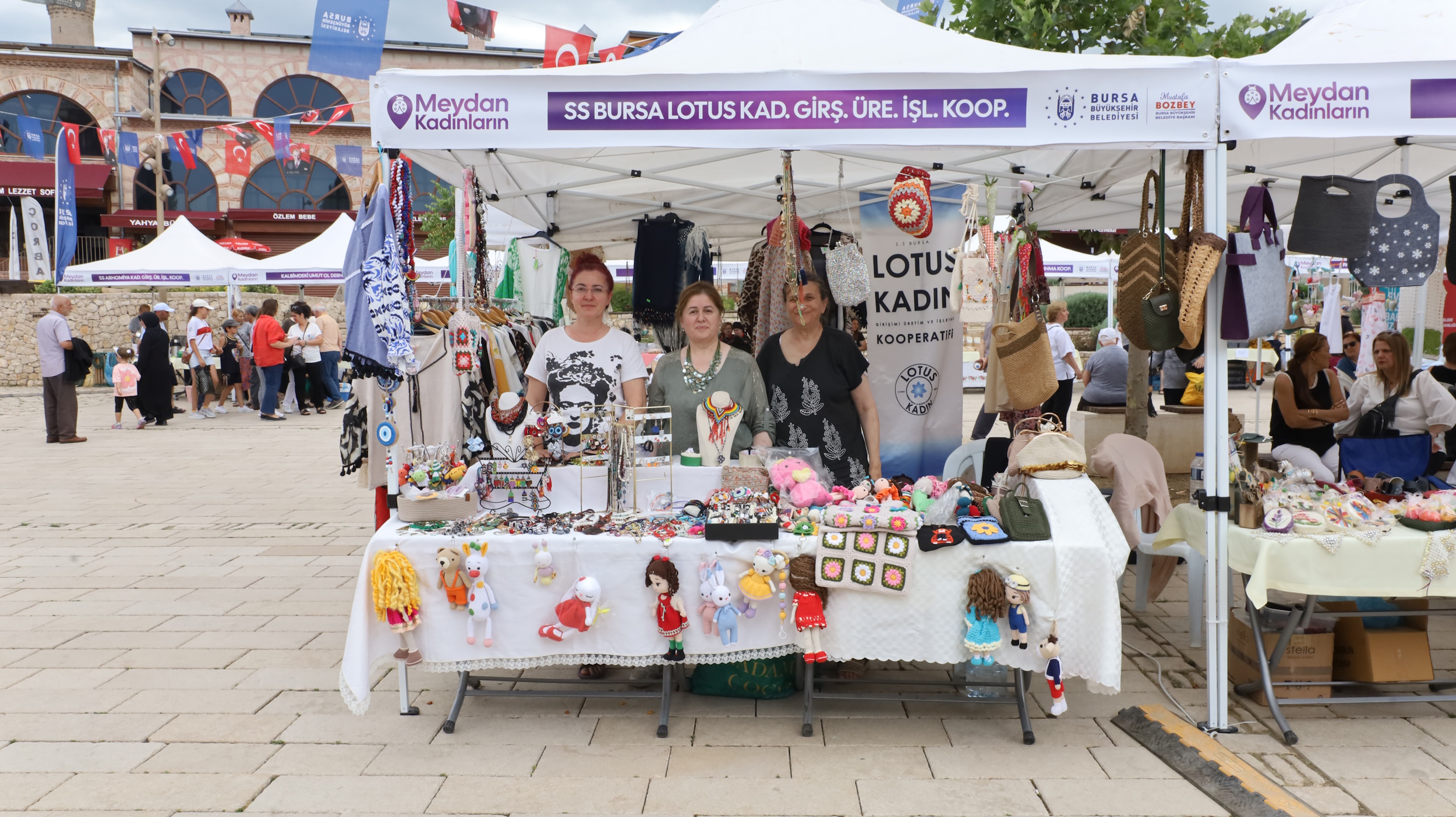Bursa’da ‘Meydan Kadınların’