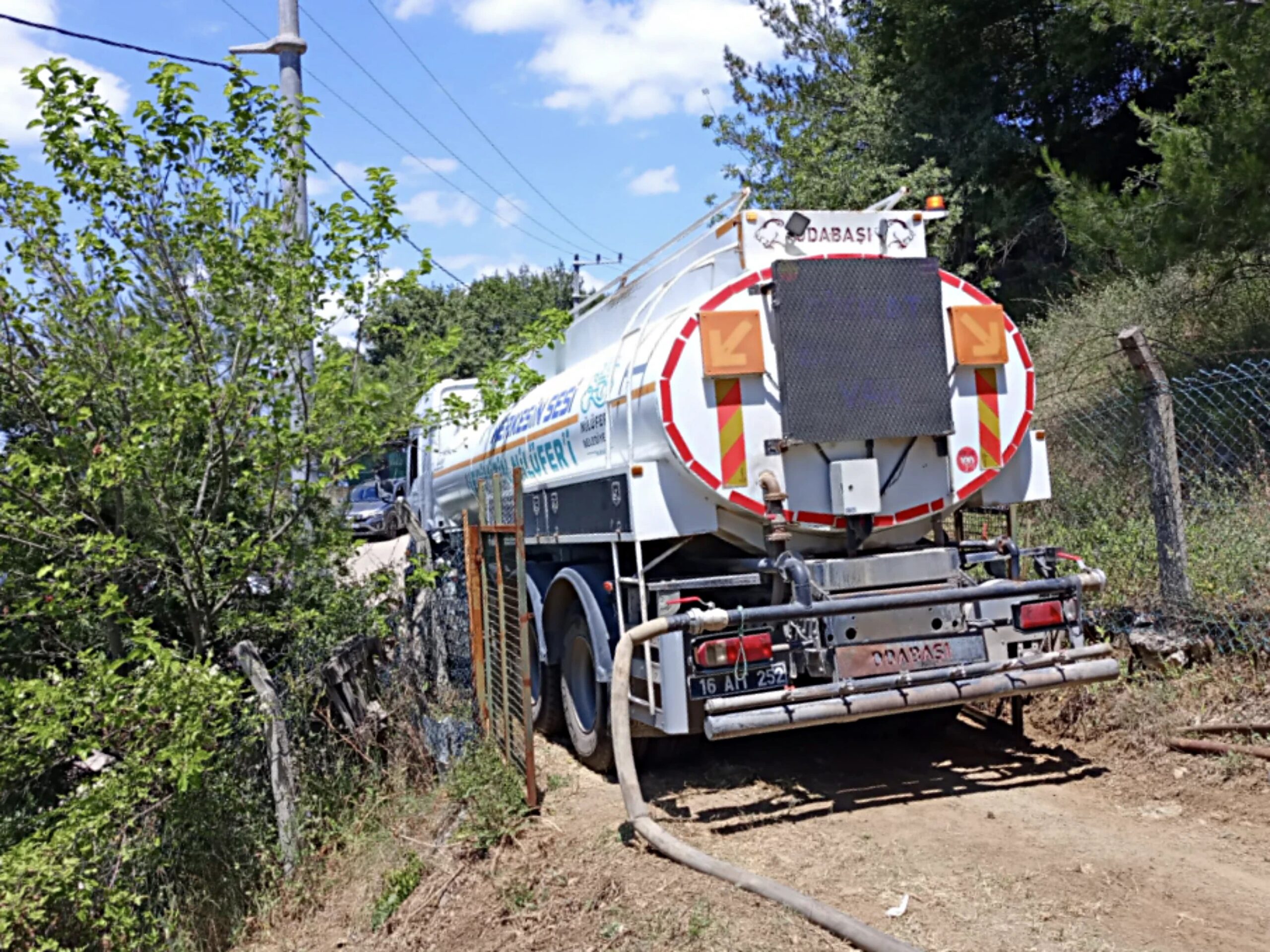 Dağyenice’de yangın söndürüldü