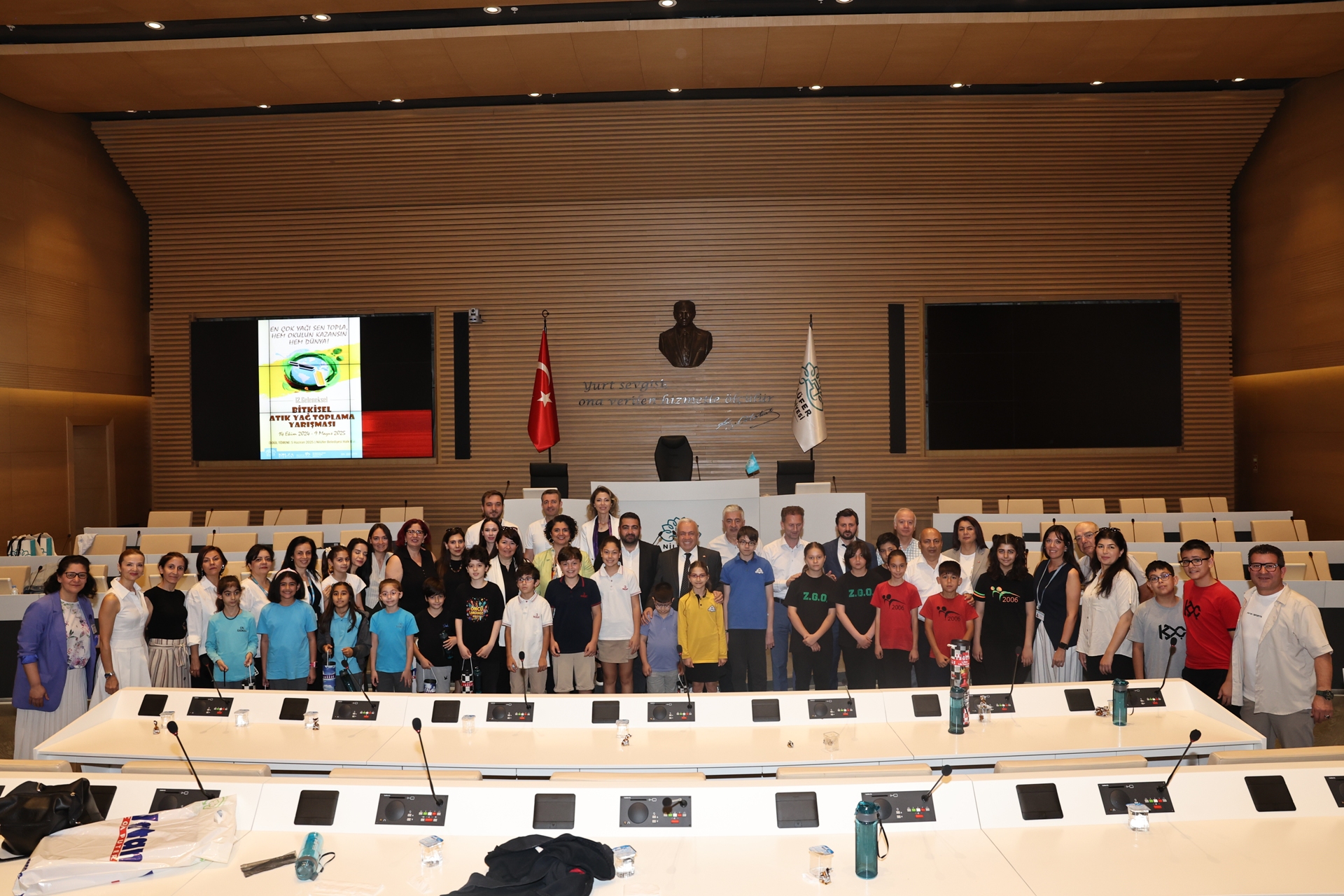 Nilüfer’de öğrenciler çevre için yarıştı