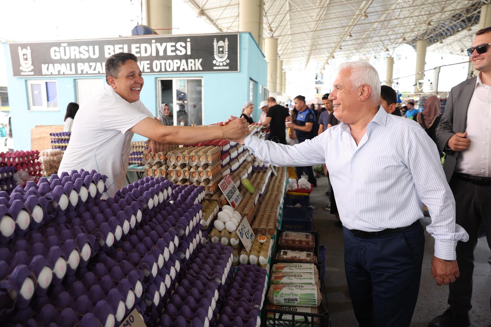 Gürsu’da aşure kazanları birlik için kaynadı