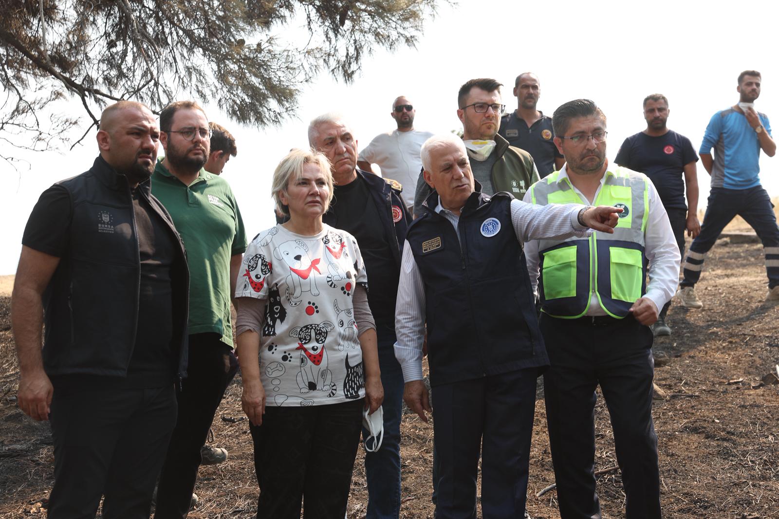 Başkan Bozbey’den Gürsu TOKİ bölgesinde inceleme
