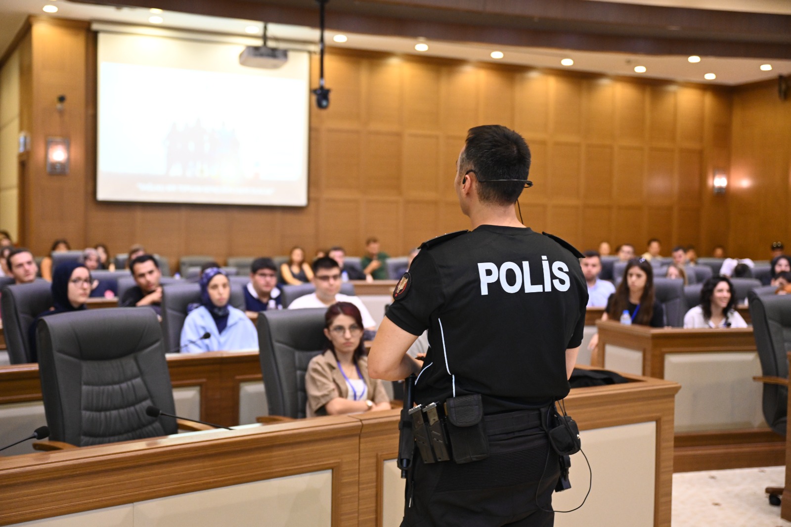 Stajyerler oryantasyon eğitiminde