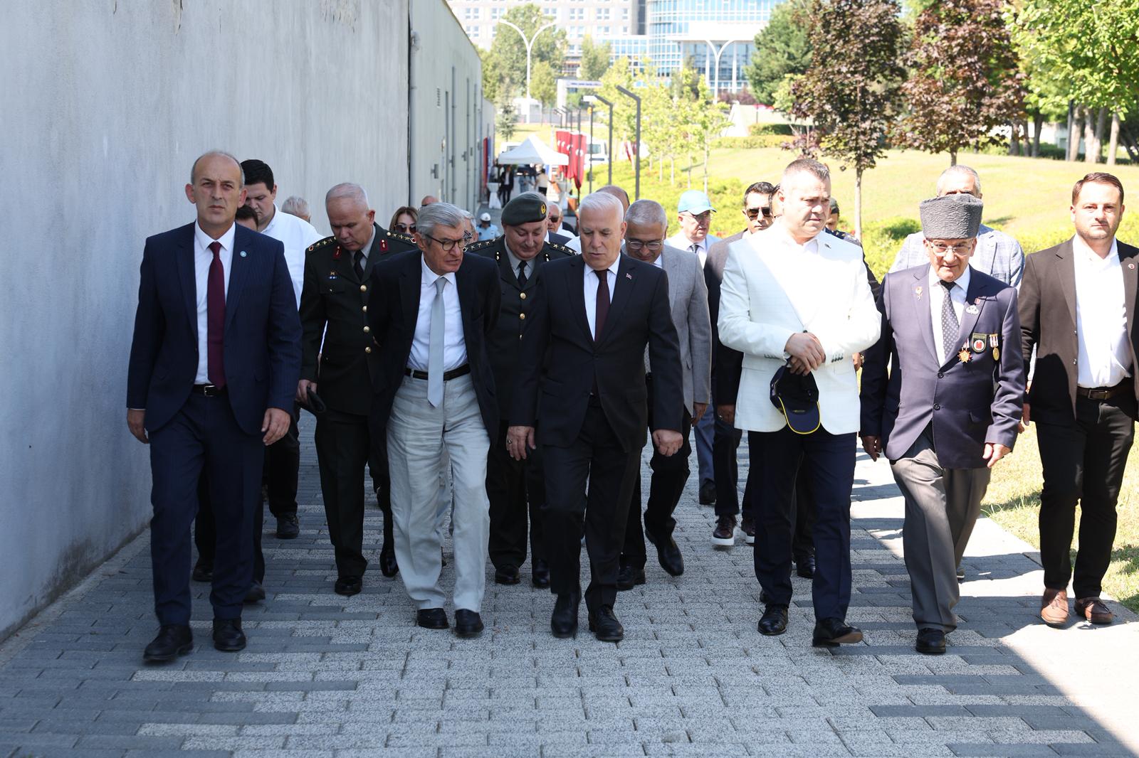 Bursa'da Kıbrıs Barış Harekâtı'nın 51. yıl dönümü töreni
